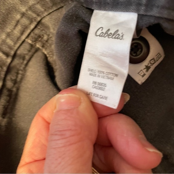 CABELLA’S Mens Cargo Shorts - Size 44 Grey/Charcoal Pls see pics for measurement - Picture 4 of 10